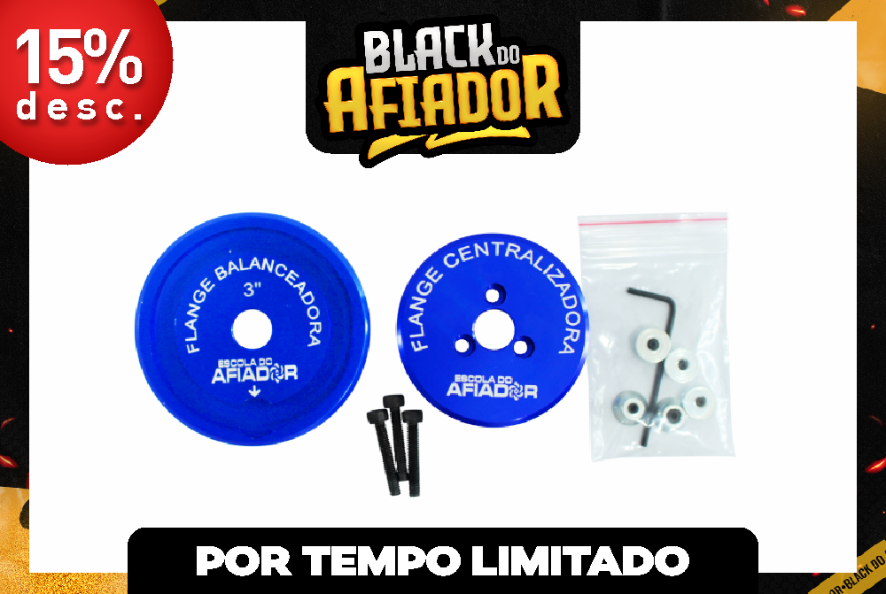 Flange Balanceadora 3\" com Flange Centra...