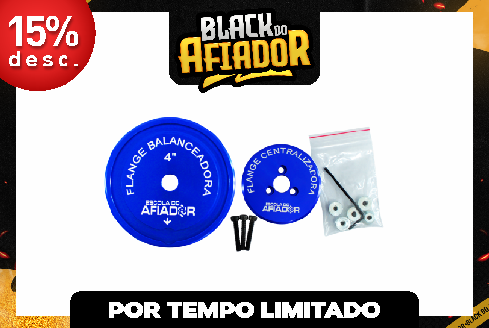 Flange Balanceadora 4\" com Flange Centra...